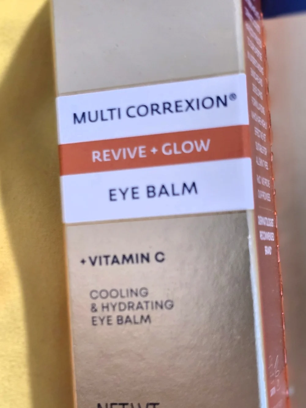 Revive + Glow Eye Balm - Vitamin C Cooling Hydration (Orange)